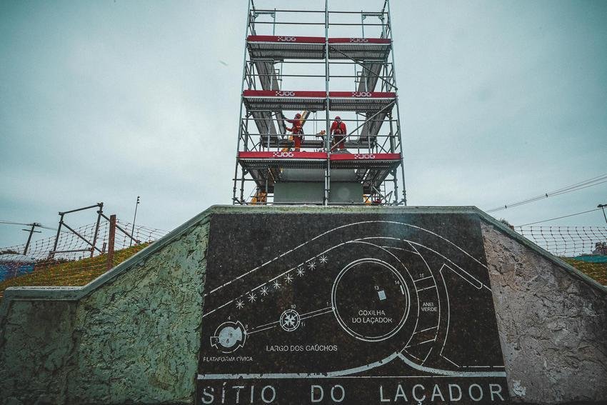 Espa&ccedil;o fica localizado em frente ao primeiro terminal do Aeroporto Internacional Salgado Filho