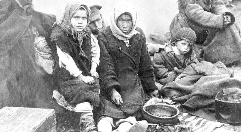 A situa&ccedil;&atilde;o da fome na R&uacute;ssia agravou-se com a chegada do inverno.