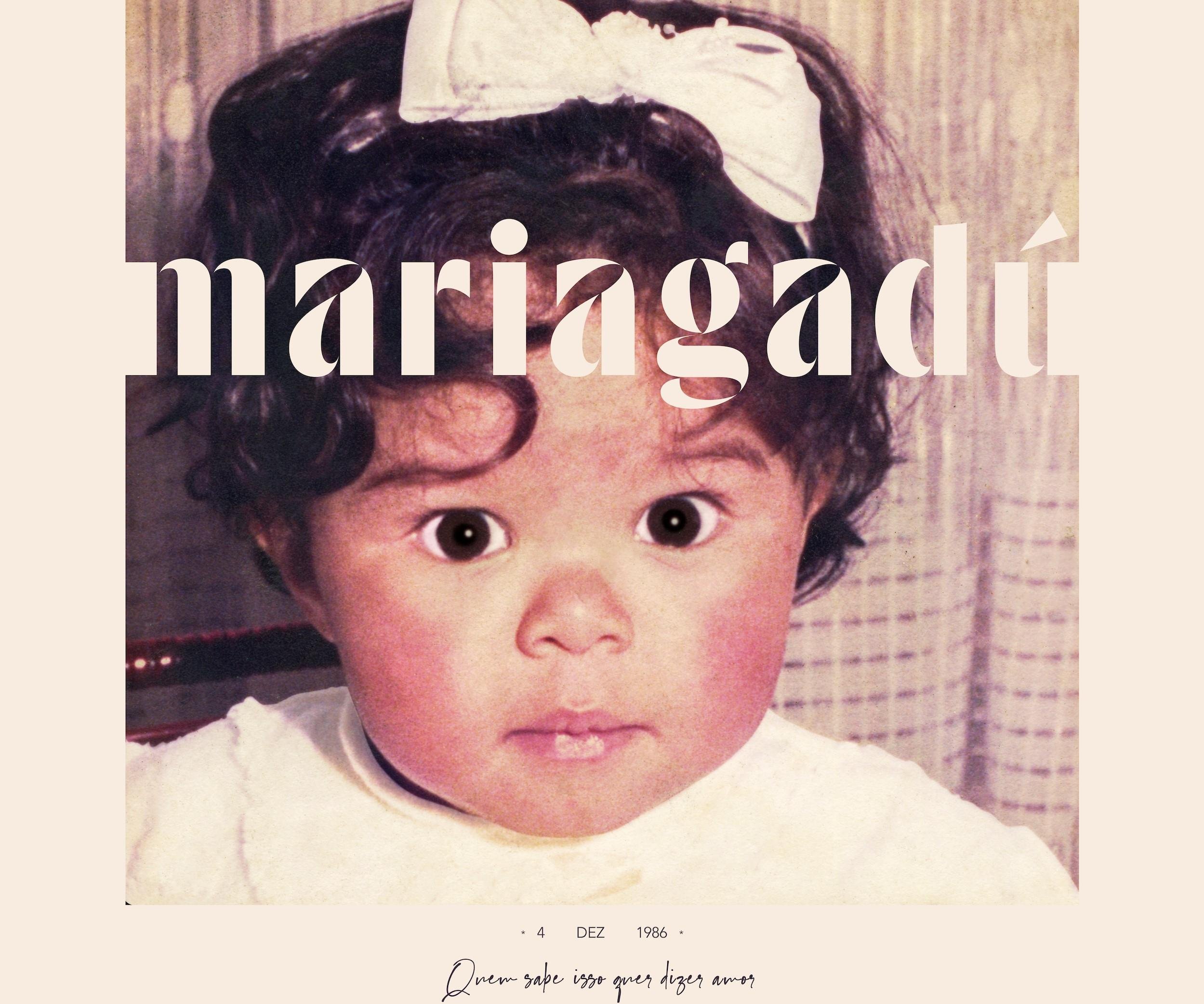 Capa digital do novo disco que celebra os 20 anos de carreira de Maria Gad&uacute;