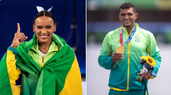 Atletas foram campe&otilde;es ol&iacute;mpicos nos jogos de T&oacute;quio