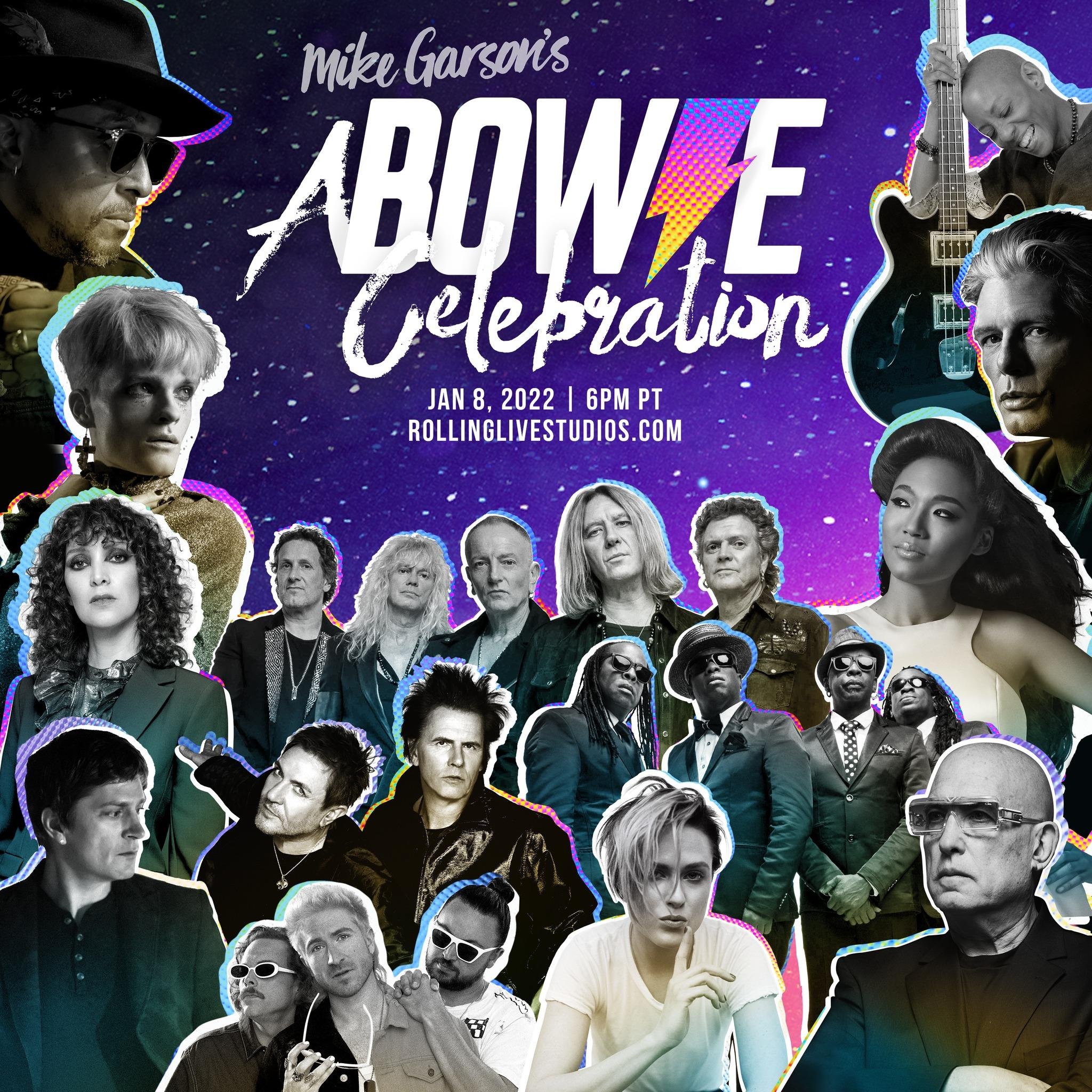 "Bowie Celebration 2022" tamb&eacute;m vai celebrar o 35&ordm; anivers&aacute;rio do filme "Labirinto &ndash; A Magia do Tempo" e ser&aacute; dedicado ao fot&oacute;grafo Mick Rock, conhecido como &ldquo;o homem que fotografou os anos 70&rdquo;, falecido em novembro.