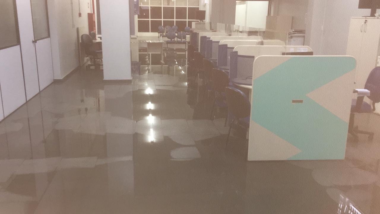 Atendimentos ser&atilde;o retomados apenas ap&oacute;s os equipamentos secarem