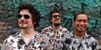 Trio formado por Lauro Crivellaro, Martin Estevez e Gian Becker hoje no SoulZ