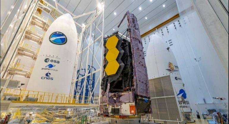 Lan&ccedil;amento de telesc&oacute;pio foi adiado devido ao mau tempo