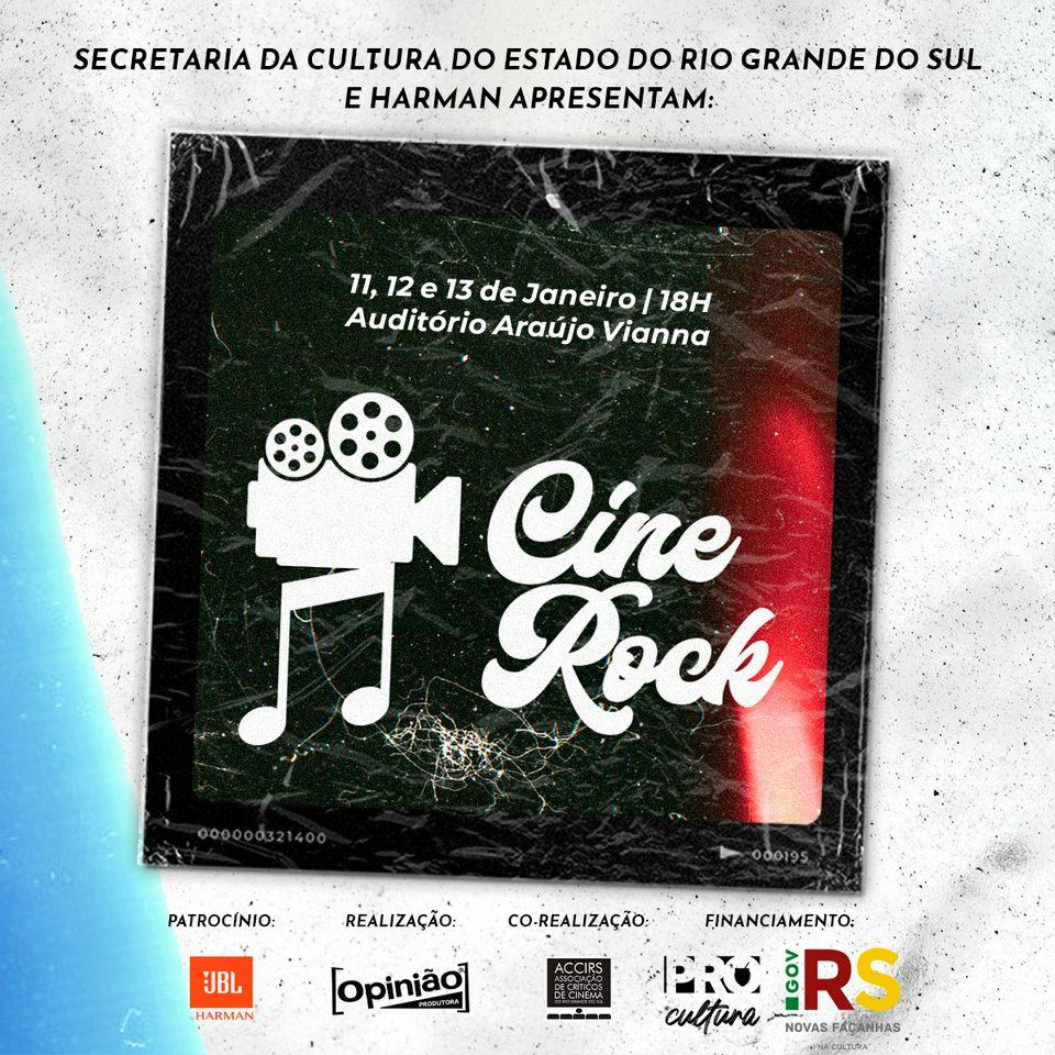 Cinerock e fruto da parceria entre a Opini&atilde;o Produtora e a Accirs