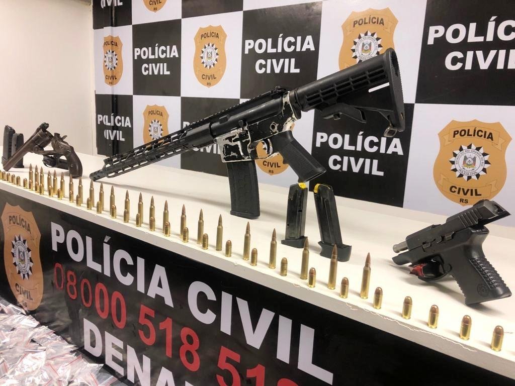 Local situado na Zona Sul era usado para armazenamento de drogas, armas e muni&ccedil;&otilde;es