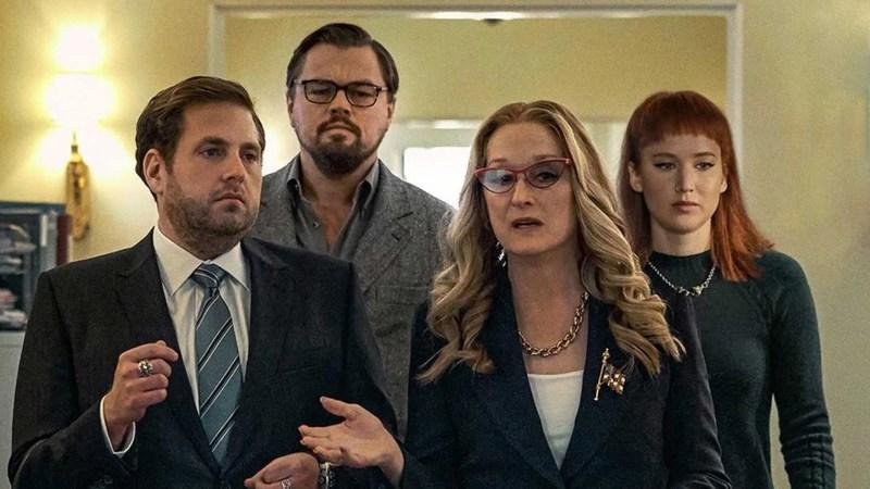 Jonah Hill, Meryl Streep, Leonardo DiCaprio e Jennifer Lawrence est&atilde;o no elenco do filme