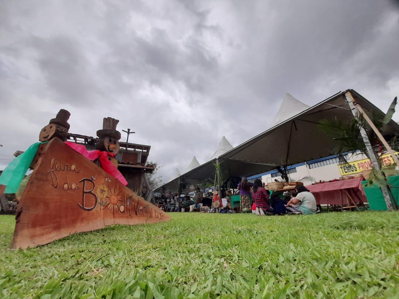 Feira de biodiversidade &eacute; uma das atividades integrantes do projeto