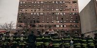 Grande contingente de bombeiros atendeu ocorrência no Bronx
