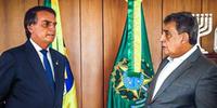 Reunião entre Melo e Bolsonaro durou cerca de 10 minutos