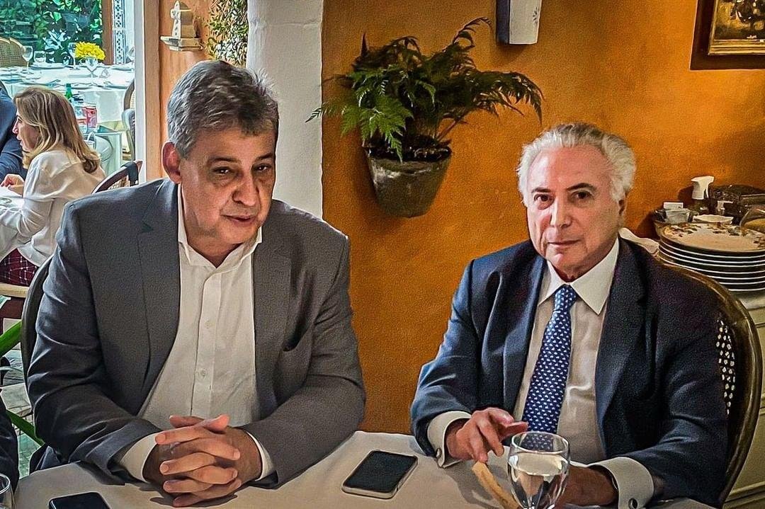 Cumprindo agendas fora do Estado, Melo se reuniu com o ex-presidente Michel Temer