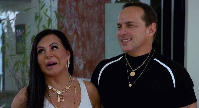 No quadro Delivery do Faro, Rodrigo recebe a cantora Gretchen