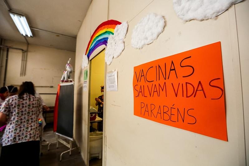 Vacina&ccedil;&atilde;o nas crian&ccedil;as come&ccedil;ou nesta quarta-feira