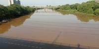 Chuva aumentou nível do rio dos Sinos