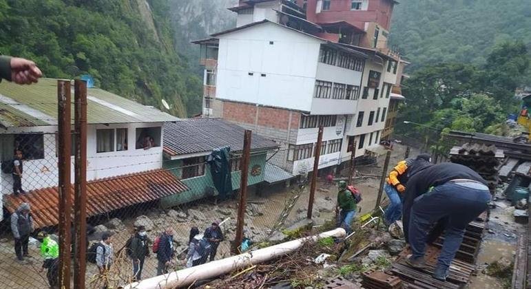 Machu Picchu sofre com inunda&ccedil;&otilde;es