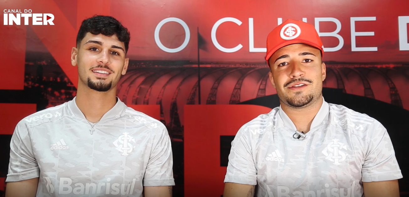 Heitor e Johnny renovaram contratos com o Inter