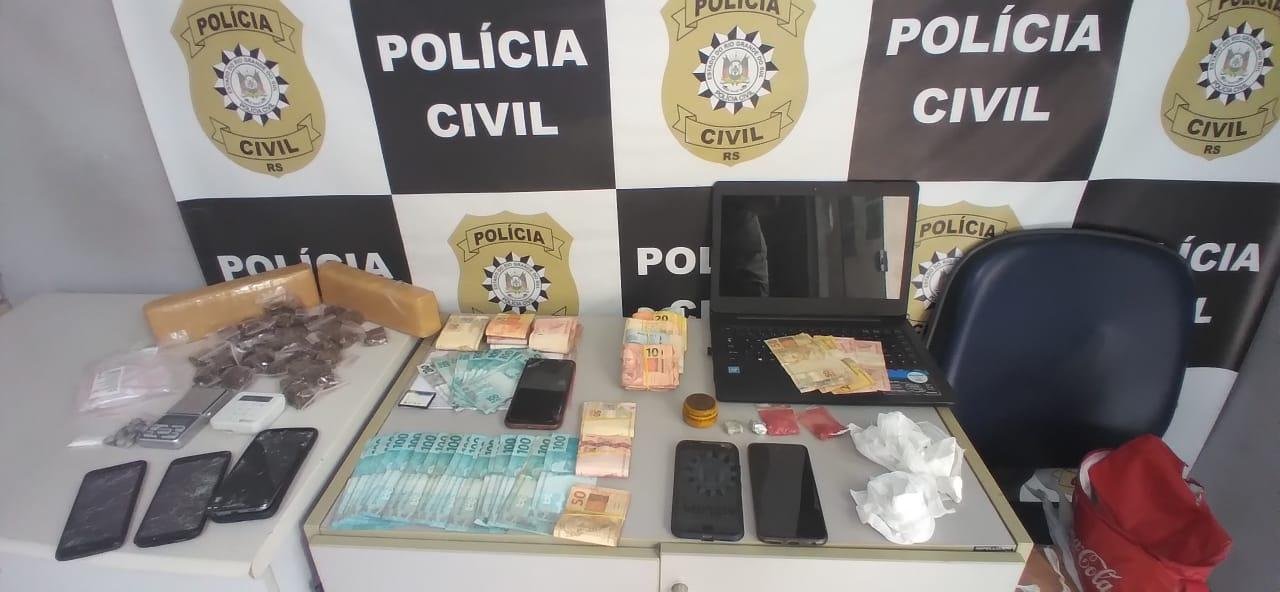 Apreens&atilde;o feita pela Pol&iacute;cia Civil