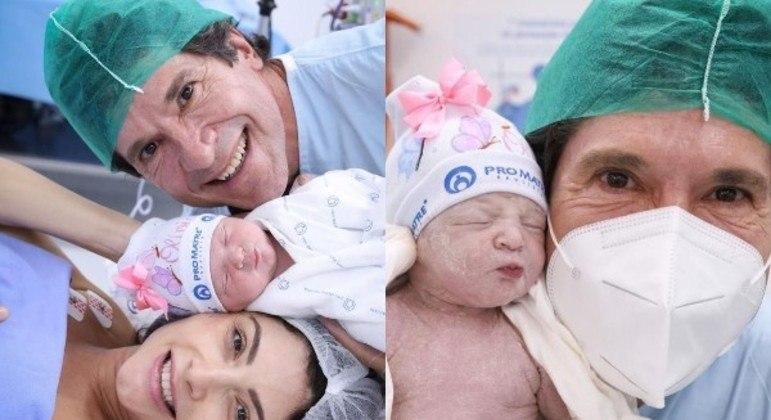 Crian&ccedil;a &eacute; fruto do casamento do cantor com Aline de P&aacute;dua