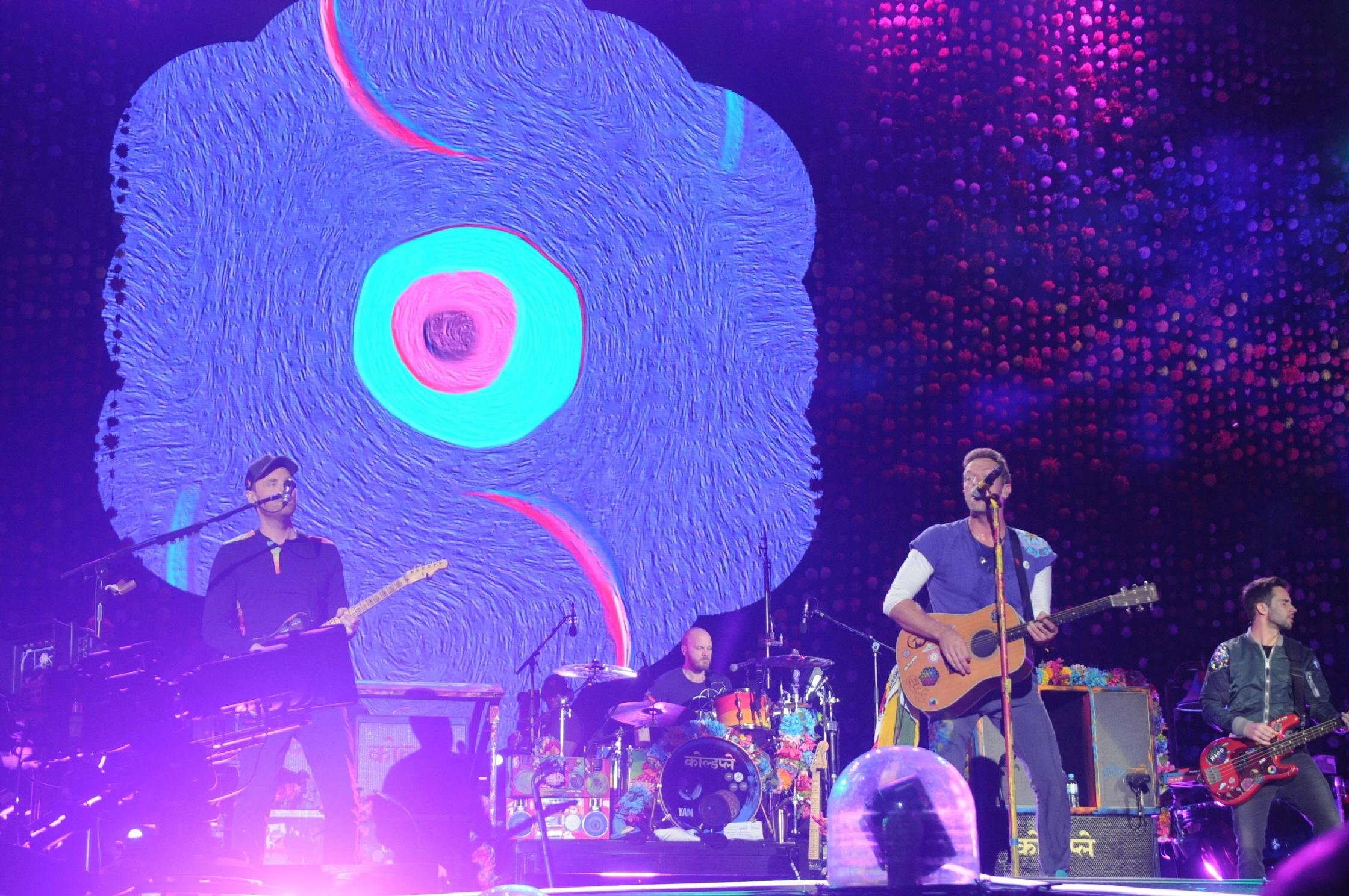 Coldplay em sua &uacute;ltima apresenta&ccedil;&atilde;o em Porto Alegre