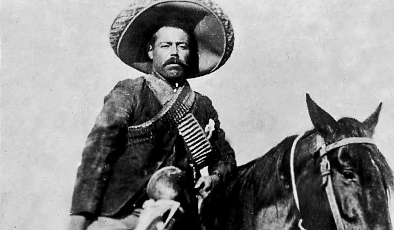 O caudilho mexicano Pancho Villa.