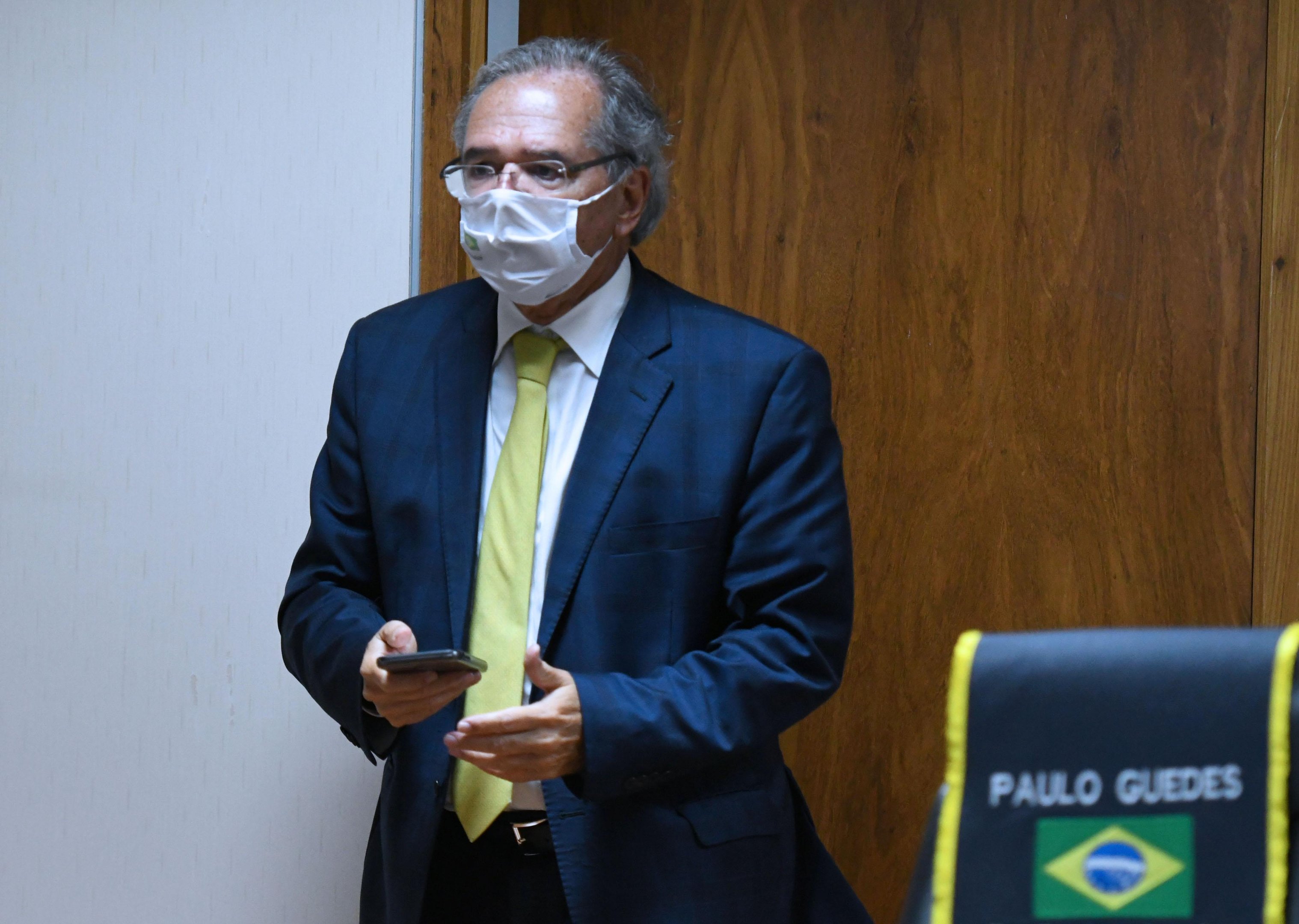 Ministro enviou mensagem em v&iacute;deo para ser exibida na reuni&atilde;o de ministros de Finan&ccedil;as do grupo dos 20 pa&iacute;ses mais ricos