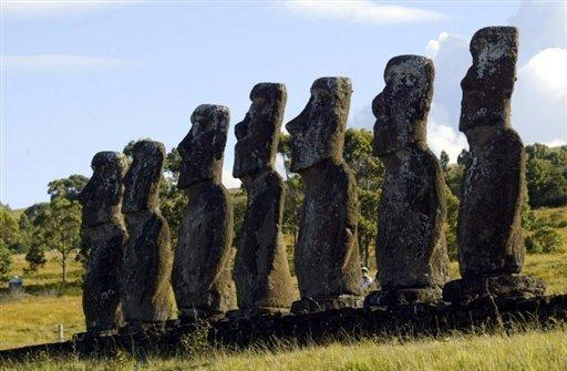 Para o povo 'rapa nui', os 'moai' representam o esp&iacute;rito de seus ancestrais e s&atilde;o considerados a encarna&ccedil;&atilde;o de uma pessoa e detentores de energia ancestral