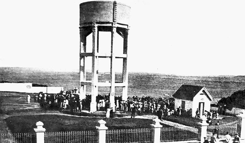 Inaugura&ccedil;&atilde;o da primeira hidr&aacute;ulica de Cachoeira do Sul.