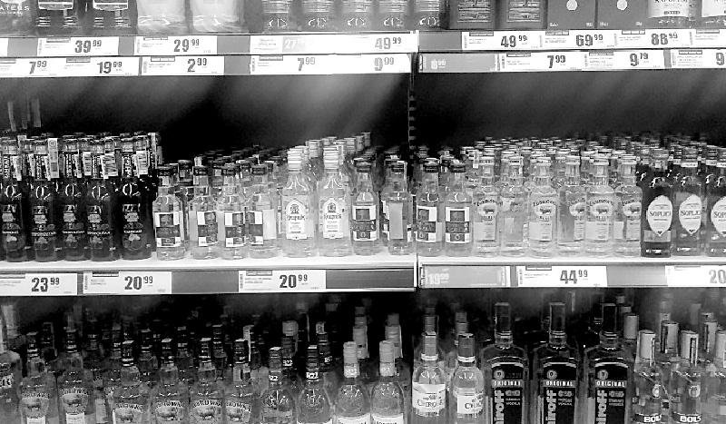 A vodca &eacute; a bebida mais tradicional da Pol&ocirc;nia.