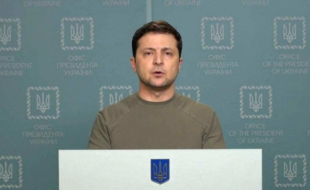 Zelensky garantiu que ficar&aacute; em Kiev