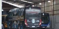 Ônibus do Grêmio passou por manutenção