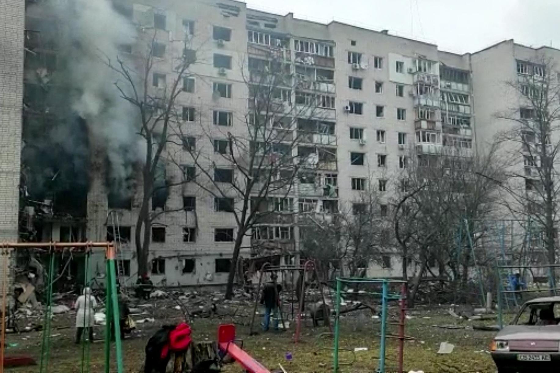 Chernigov &eacute; uma das cidades ucranianas atacadas pela R&uacute;ssia