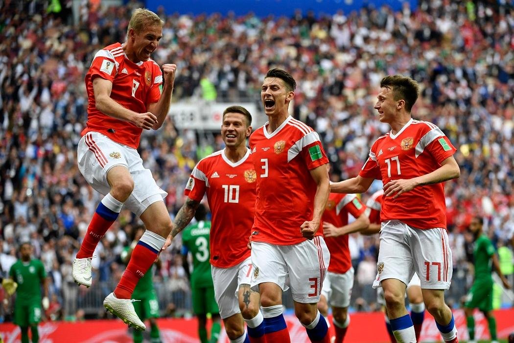 A sele&ccedil;&atilde;o russa de futebol