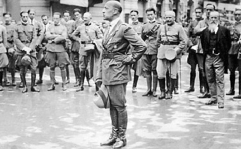 Gabriel D&rsquo;Annunzio exigia completa obedi&ecirc;ncia aos seus partid&aacute;rios.