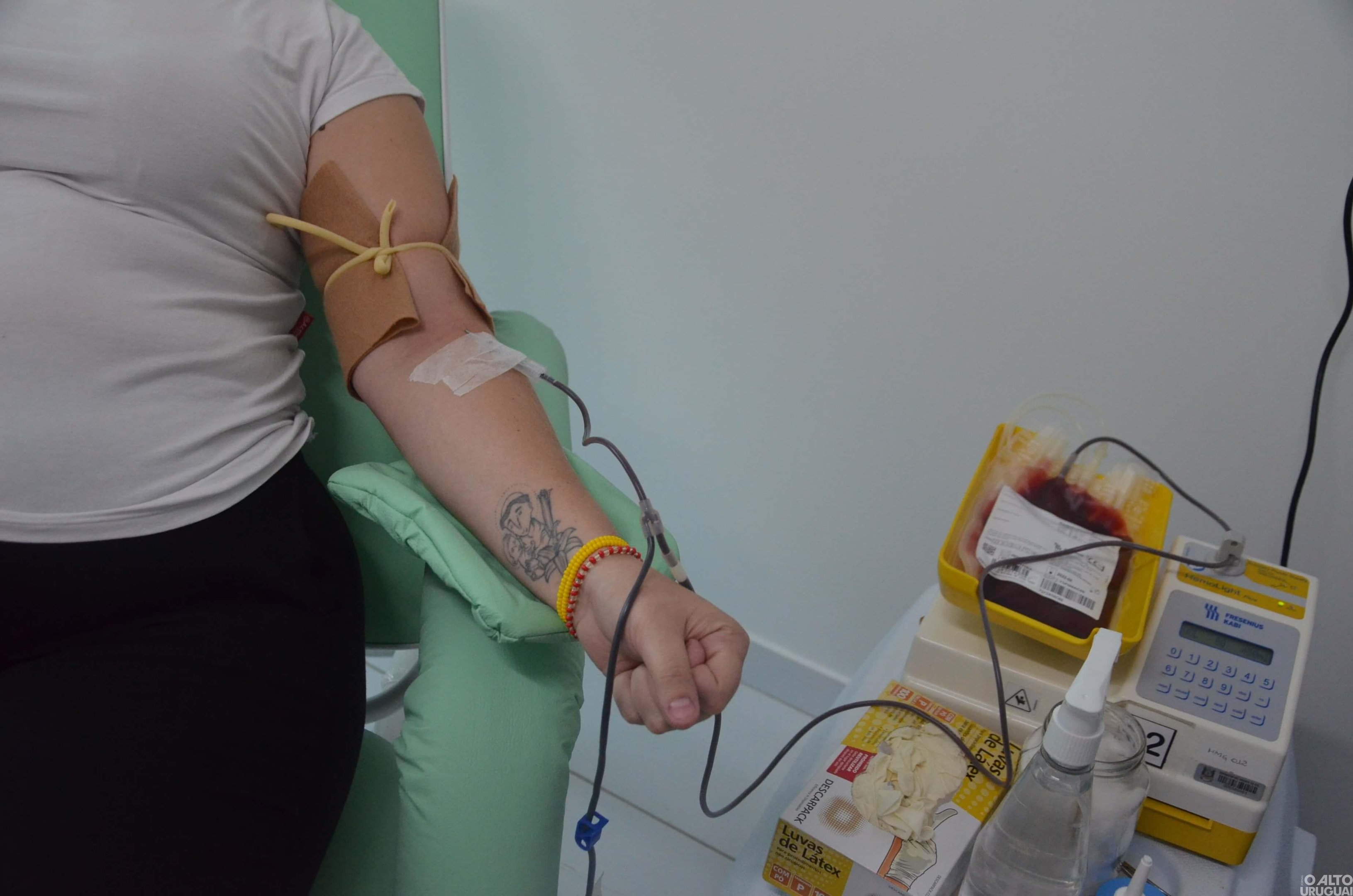 Nesta quarta-feira foram coletadas 30 bolsas de sangue