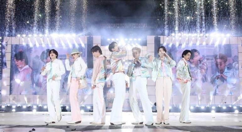 O &uacute;ltimo show do BTS no pa&iacute;s foi em 2019