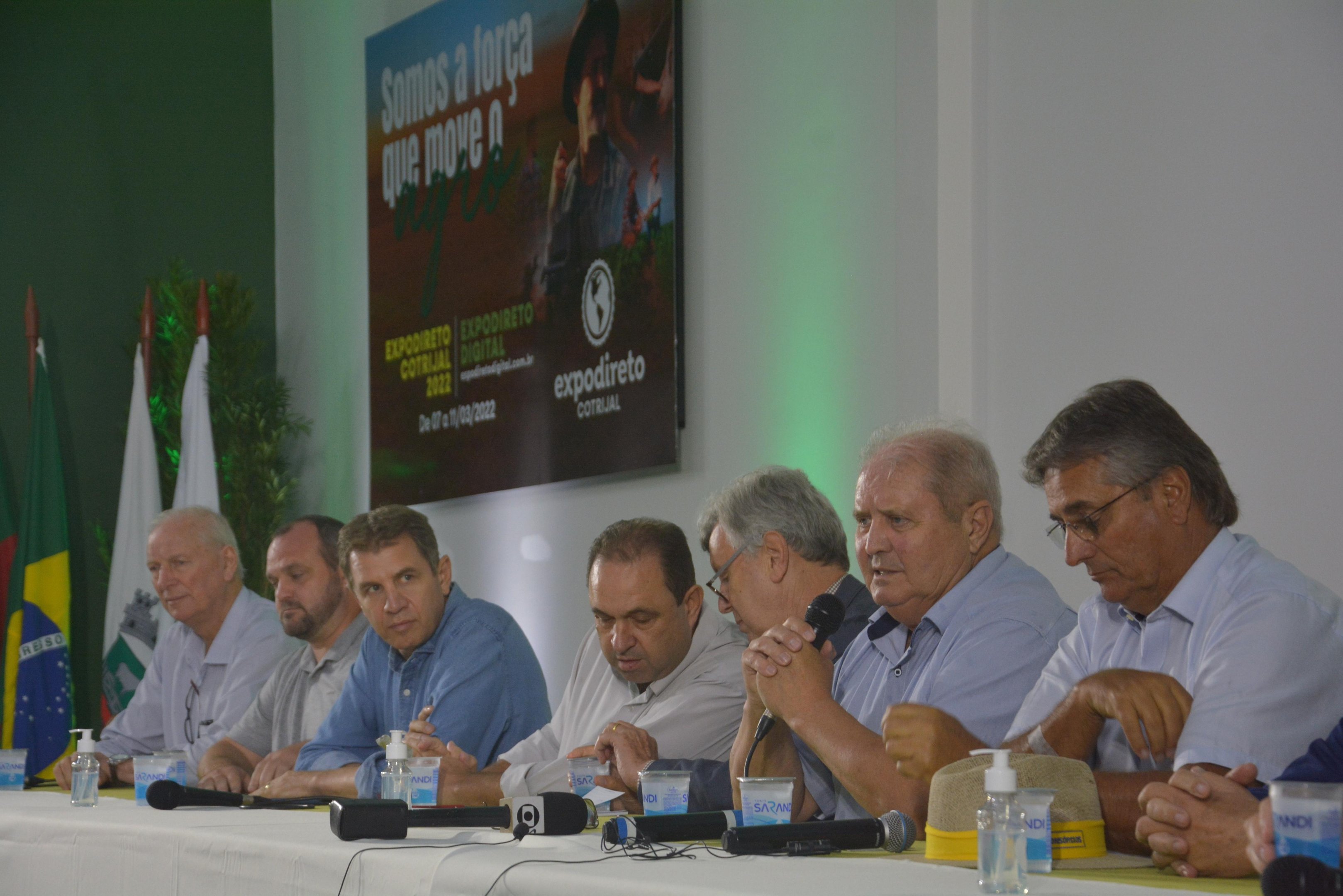 Nei Manica, presidente da Cotrijal, frustrou-se com a aus&ecirc;ncia do presidente Bolsonaro