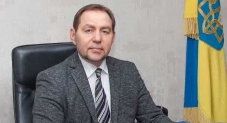 Evguen Matveiev, prefeito de Dniprorudn&eacute;, foi sequestrado pelas for&ccedil;as russas