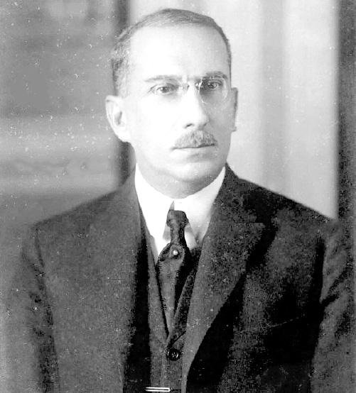 Arthur da Silva Bernardes, presidente eleito do Brasil.
