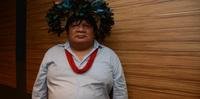 Principal liderança do povo indígena Paiter Suruí, cacique Almir Narayamoga Suruí