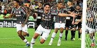 Fluminense garantiu vaga no fim com gol de Cano