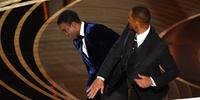 Will Smith acertou tapa no rosto de Chris Rock, durante cerimônia do Oscar 2022
