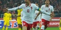 Polônia venceu a Suécia e garantiu vaga na Copa
