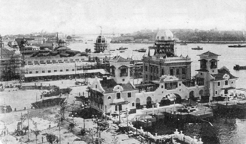 Os preparativos para a exposi&ccedil;&atilde;o do centen&aacute;rio da Independ&ecirc;ncia.