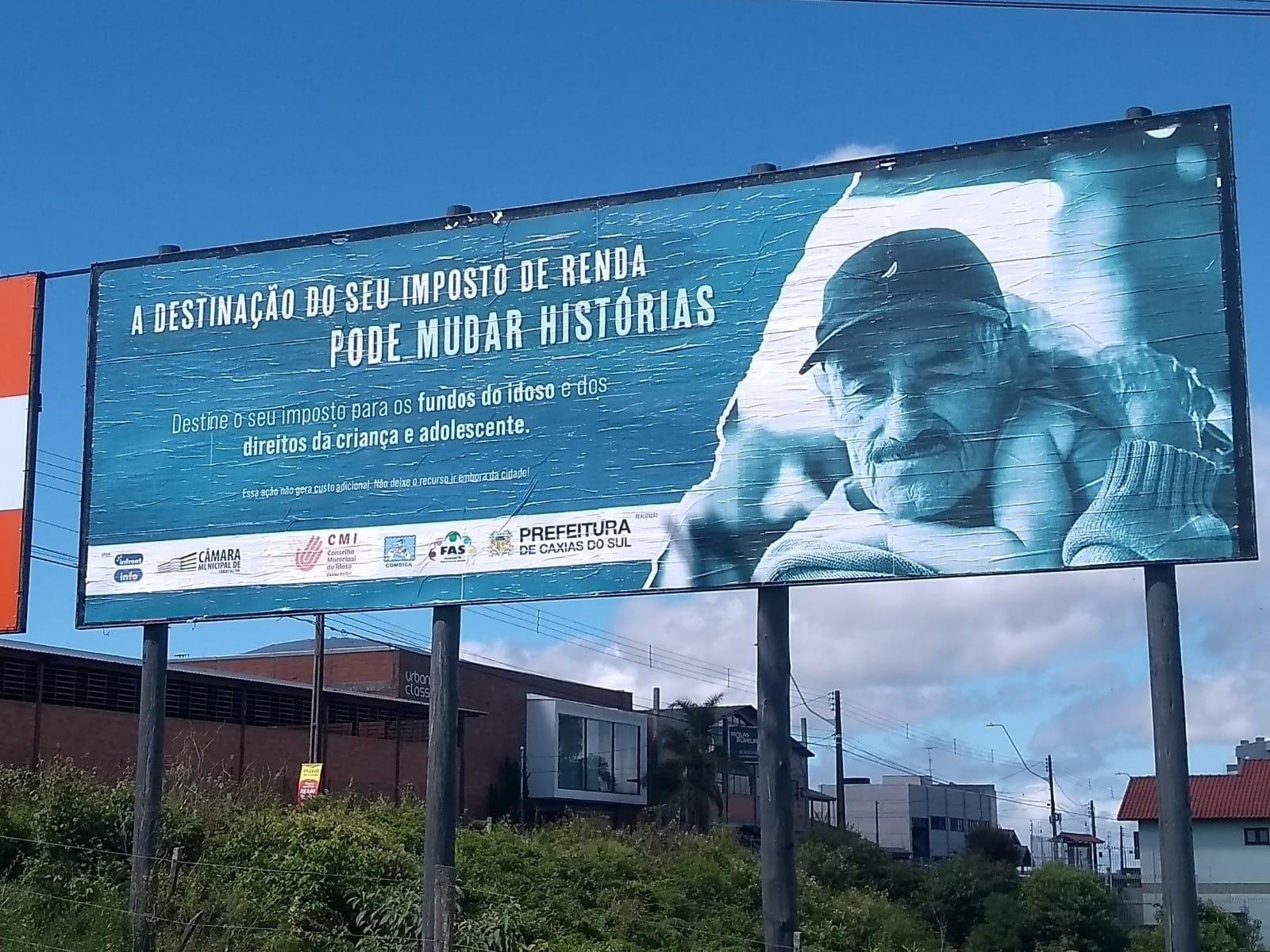 Funda&ccedil;&atilde;o de Assist&ecirc;ncia Social lan&ccedil;ou campanha com a coloca&ccedil;&atilde;o de outdoors pela cidade