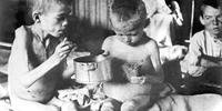 Crianças foram as principais vítimas da fome na Rússia.