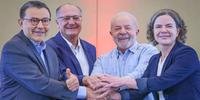Lula e Alckmin reunidos nesta sexta-feira