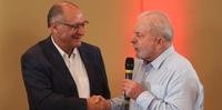 Geraldo Alckmin compõe a chapa de Luiz Inácio Lula da Silva