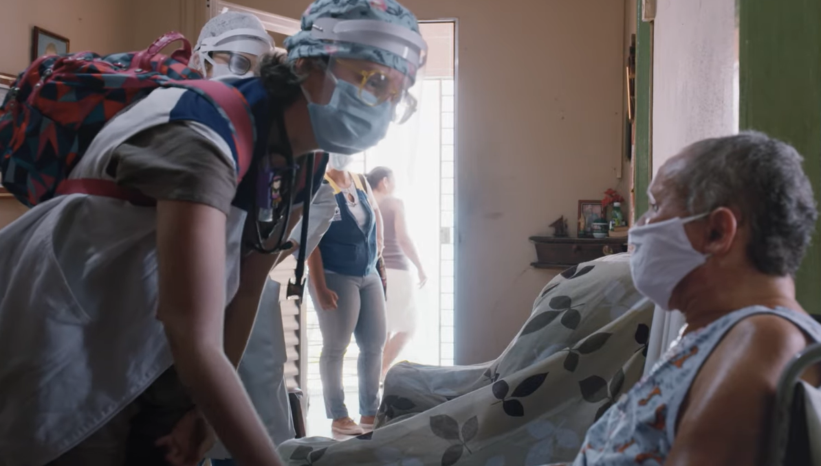 "Quando Falta O Ar", trata das quest&otilde;es ontol&oacute;gicas, paralelamente as do mundo do trabalho durante a pandemia do Covid-19, desde do ano de 2020 at&eacute; o final de 2021