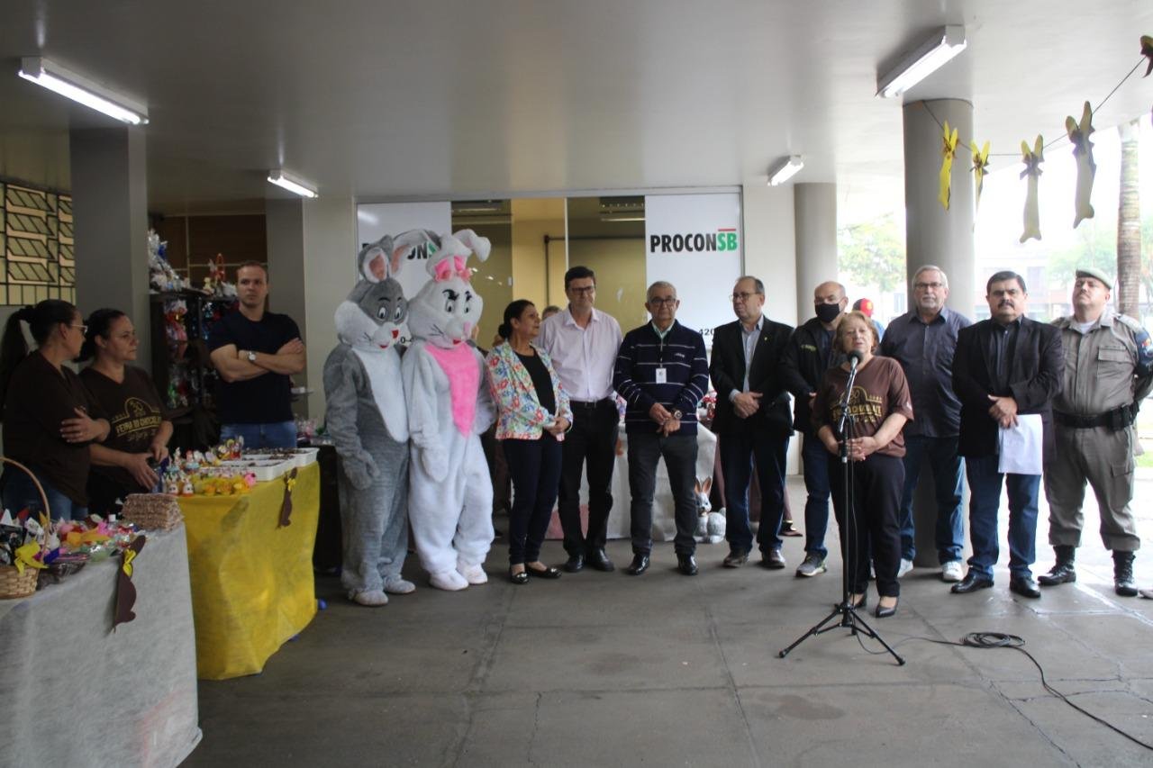 Feira conta com nove bancas de chocolateiras &agrave; disposi&ccedil;&atilde;o do p&uacute;blico