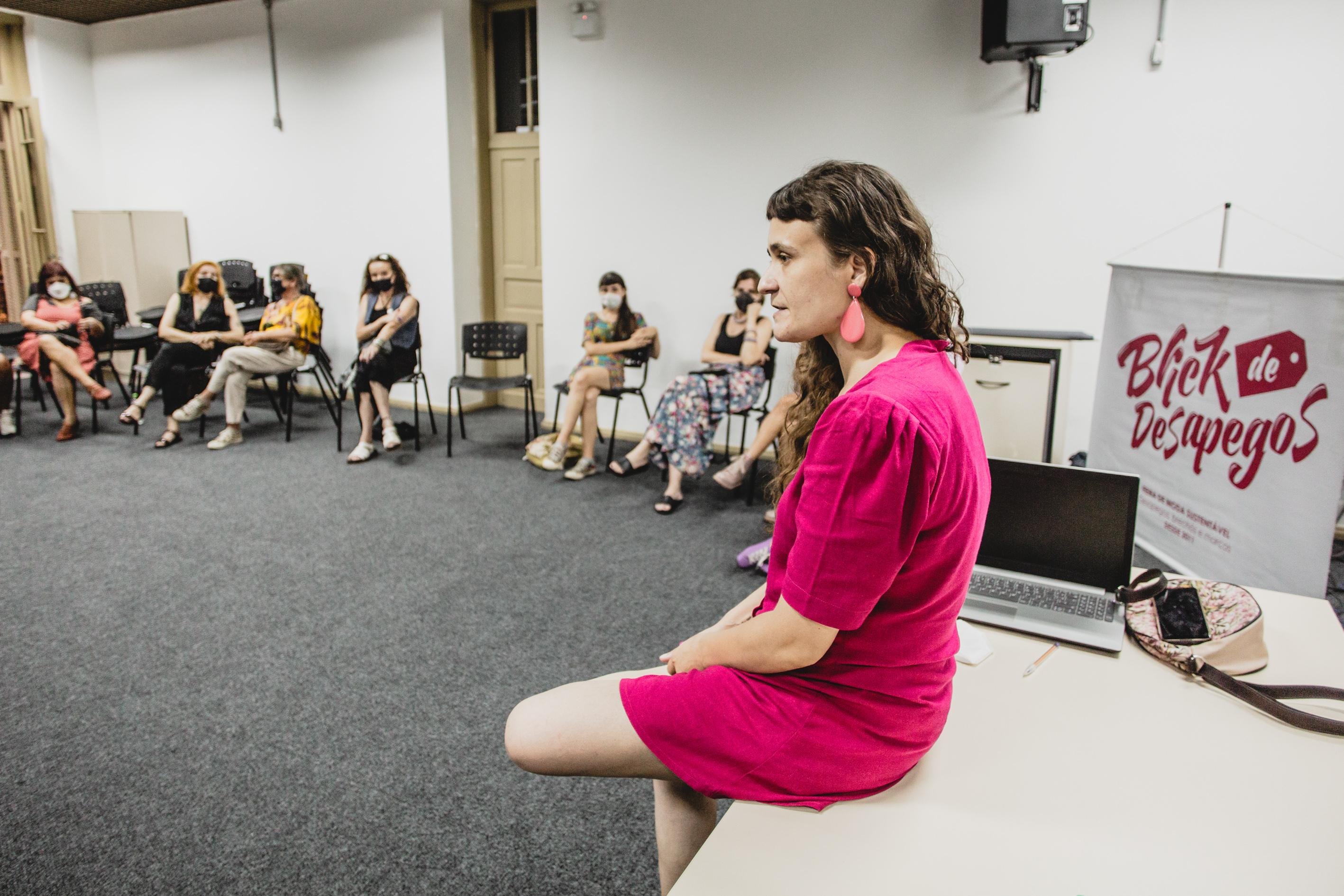 Idealizadora do Brick dos Desapegos, Nat&aacute;lia Guasso.
